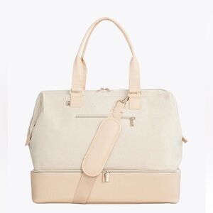 BEIS The Weekender in beige NWT